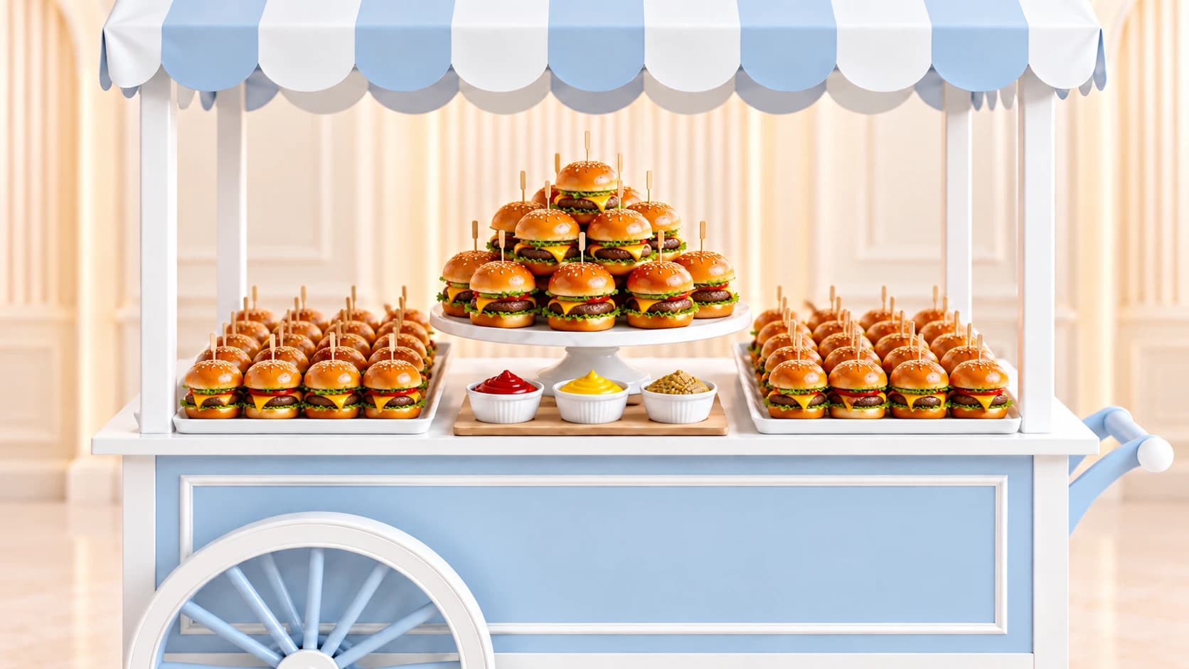 Hamburguesitas para eventos