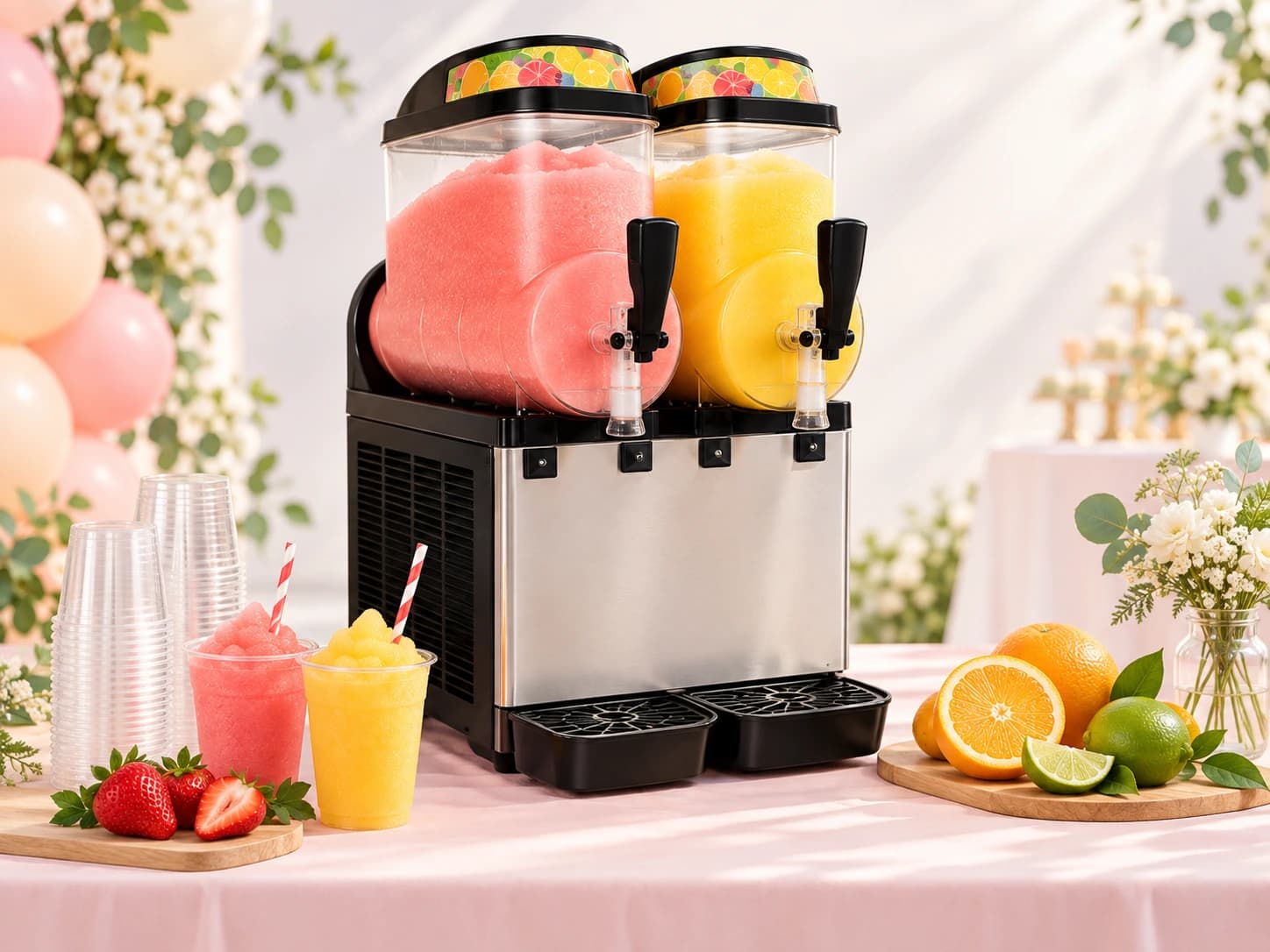 Cremoladas 2 sabores para eventos